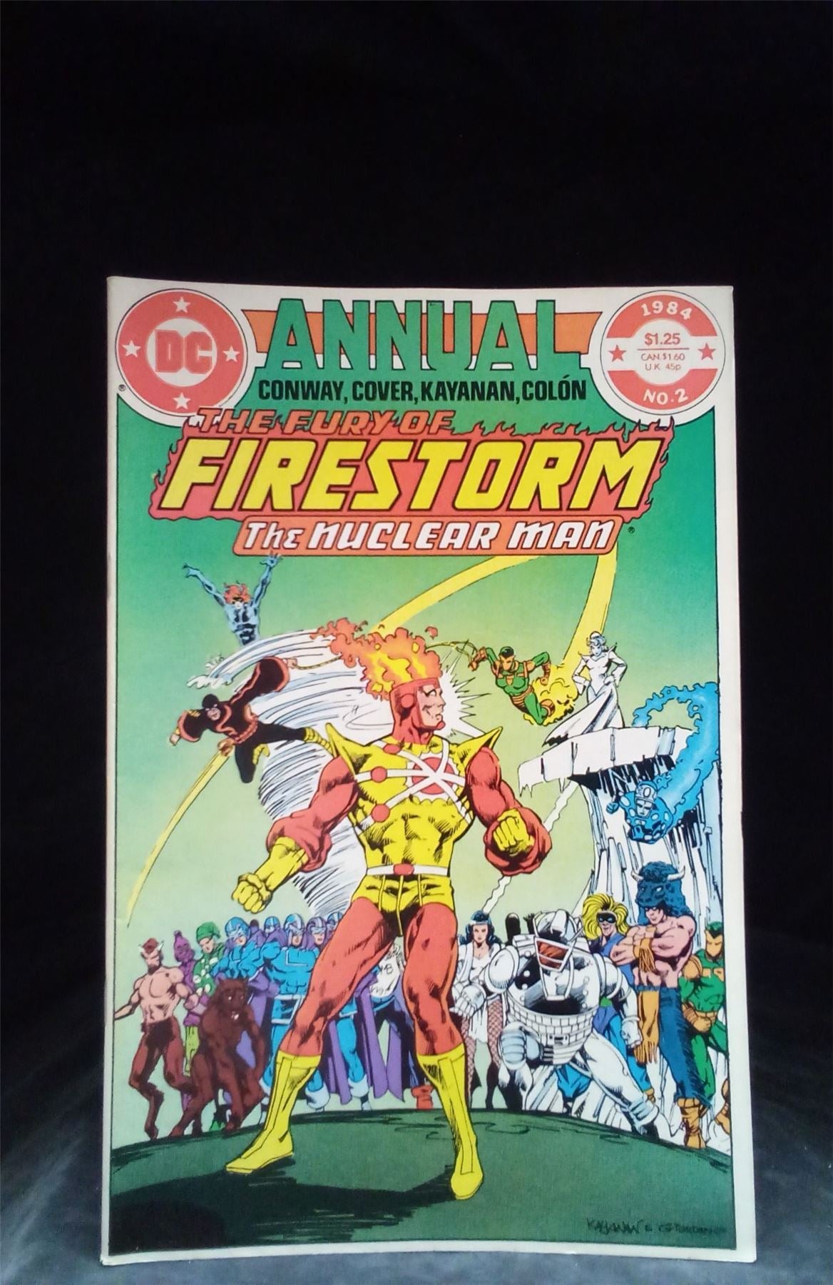Fury of Firestorm Annual #2 DirECt Edition 1984 DC Comics Comic Book