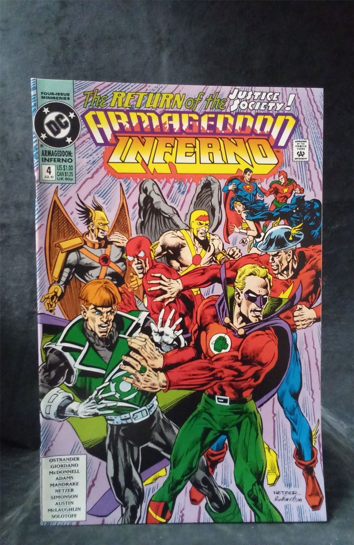 Armageddon: Inferno #4 1992 DC Comics Comic Book