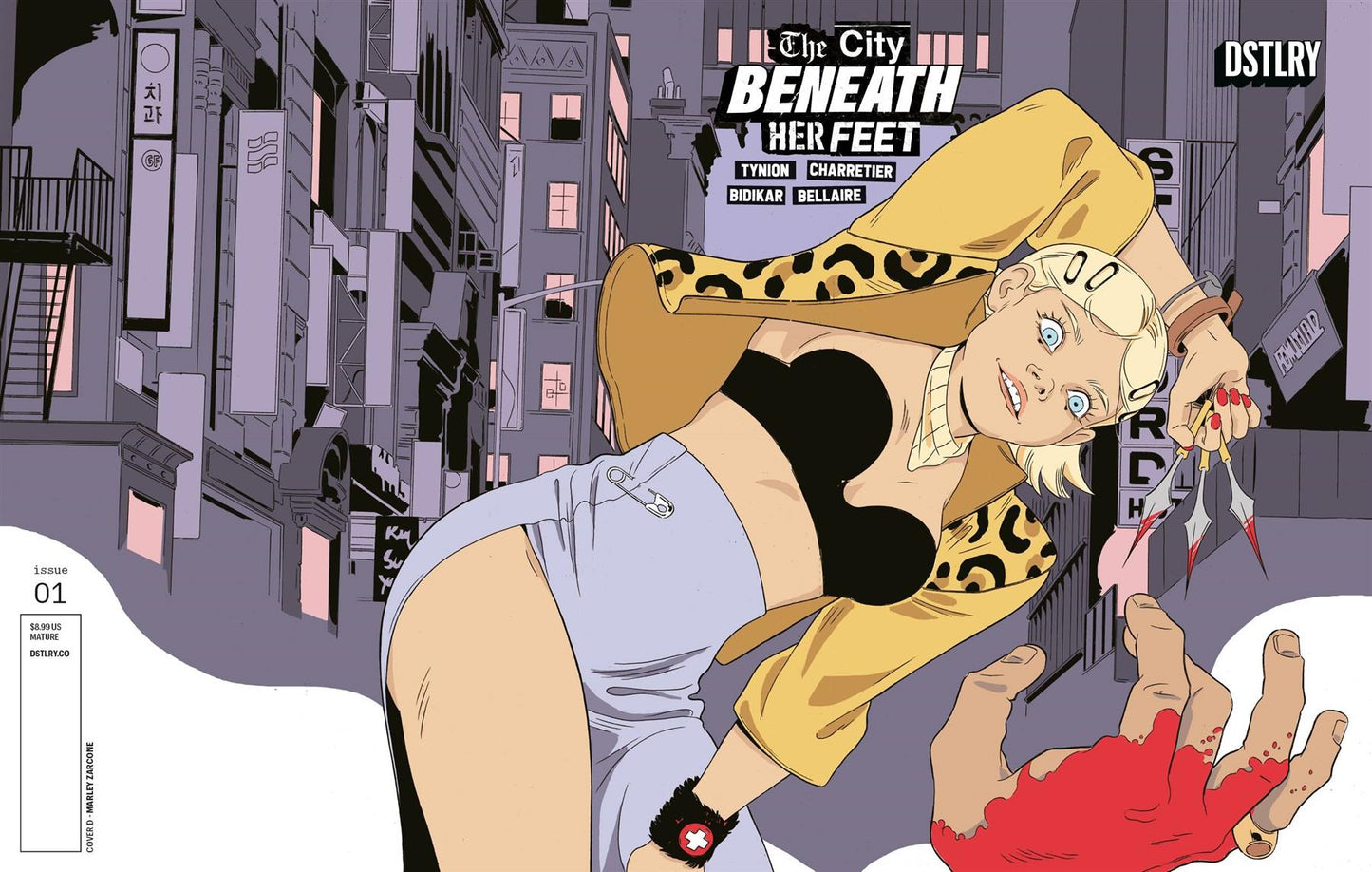 City Beneath Her Feet #1 Cvr D 25 Copy Incv Cvr D 25 Copy Incv Dstlry Media Comic Book 2024