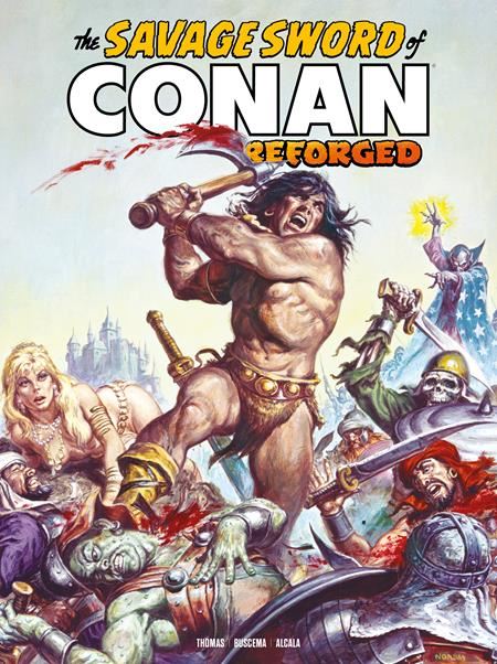 Savage Sword Of Conan Reforged #5 Cvr B Earl Norem Var (mr) Titan Comics Comic Book