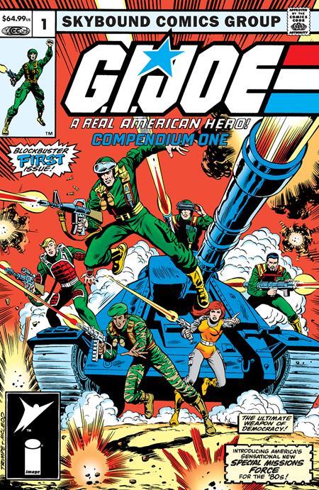 Gi Joe A Real American Hero Compendium Tp Book 01 Direct Market Exclusive Herb Trimpe & Bob Mcleod Cvr Image Comics Comic Book