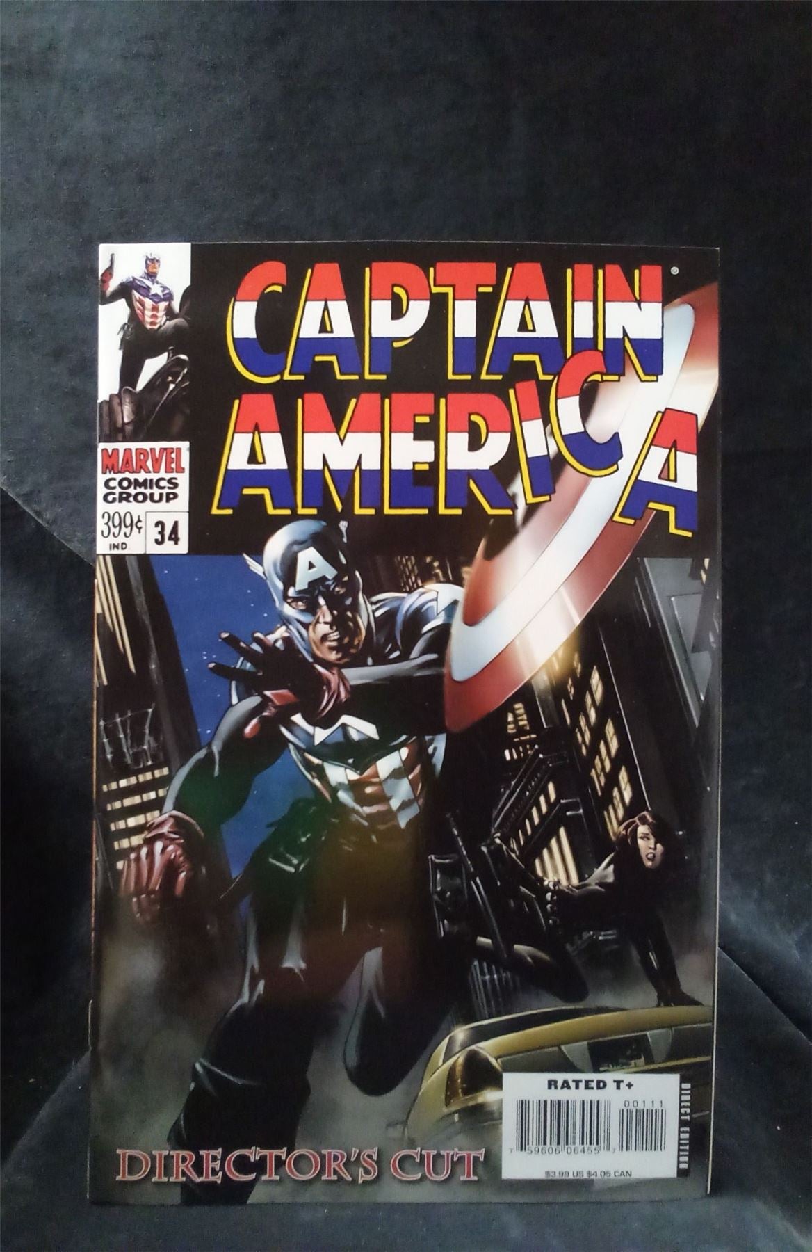 Captain America #34 Director's Cut Variant 2008 Marvel Comics Comic Book
