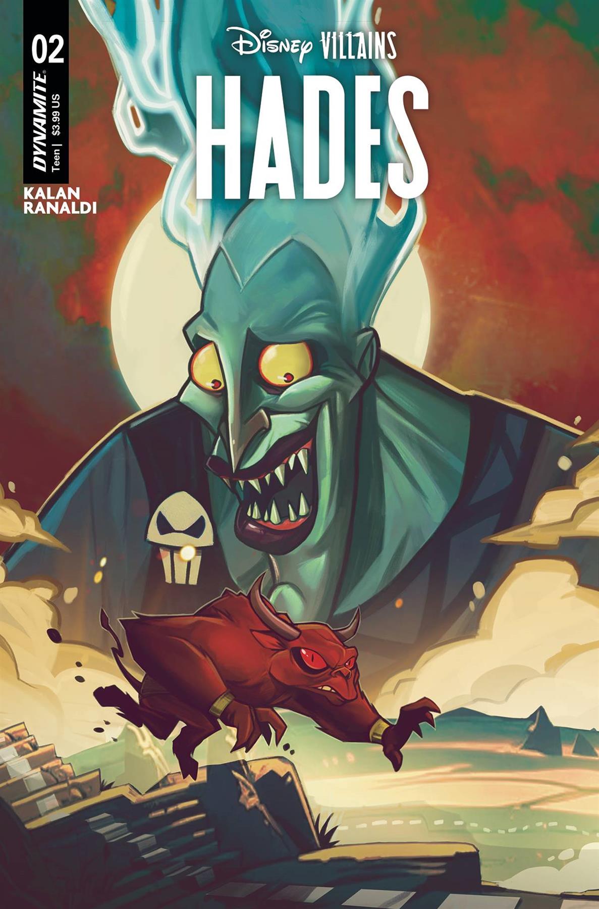 Disney Villains Hades #2 Cvr D Tomaselli Dynamite Comic Book