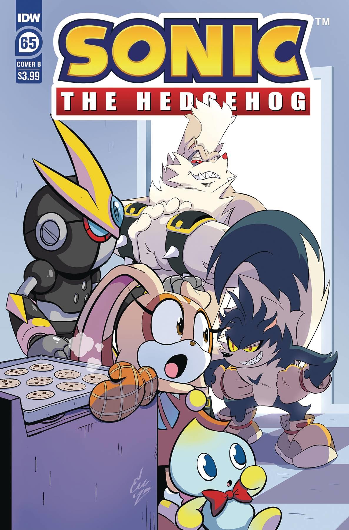 Sonic The Hedgehog #65 Cvr B Lide Idw-prh Comic Book