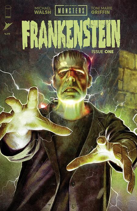 Universal Monsters Frankenstein #1 (of 4) Cvr B Joshua Middleton Var Image Comics Comic Book