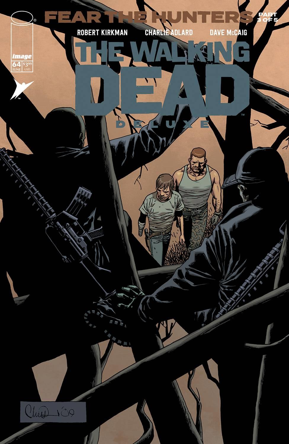 Walking Dead Dlx #64 Cvr B Adlard & Mccaig (mr) Image Comics Comic Book