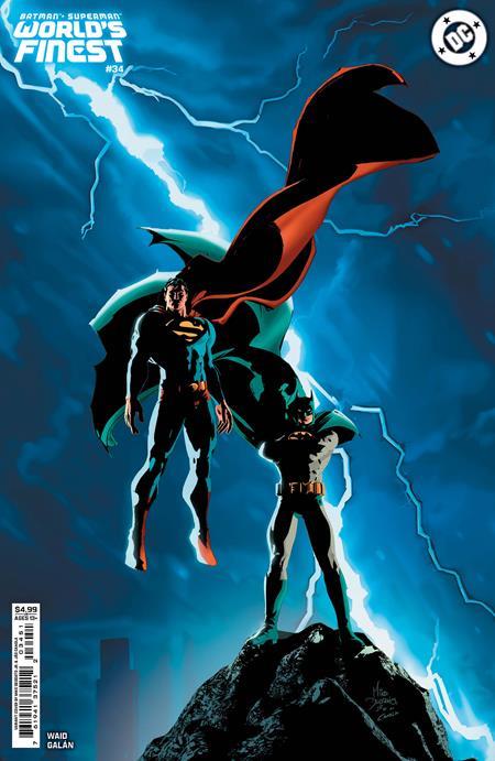Batman Superman Worlds Finest #34 Cvr C Mike Deodato Jr Card Stock Var DC Comics Comic Book
