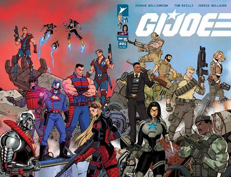 Gi Joe #1 Cvr A Tom Reilly Wraparound Image Comics Comic Book