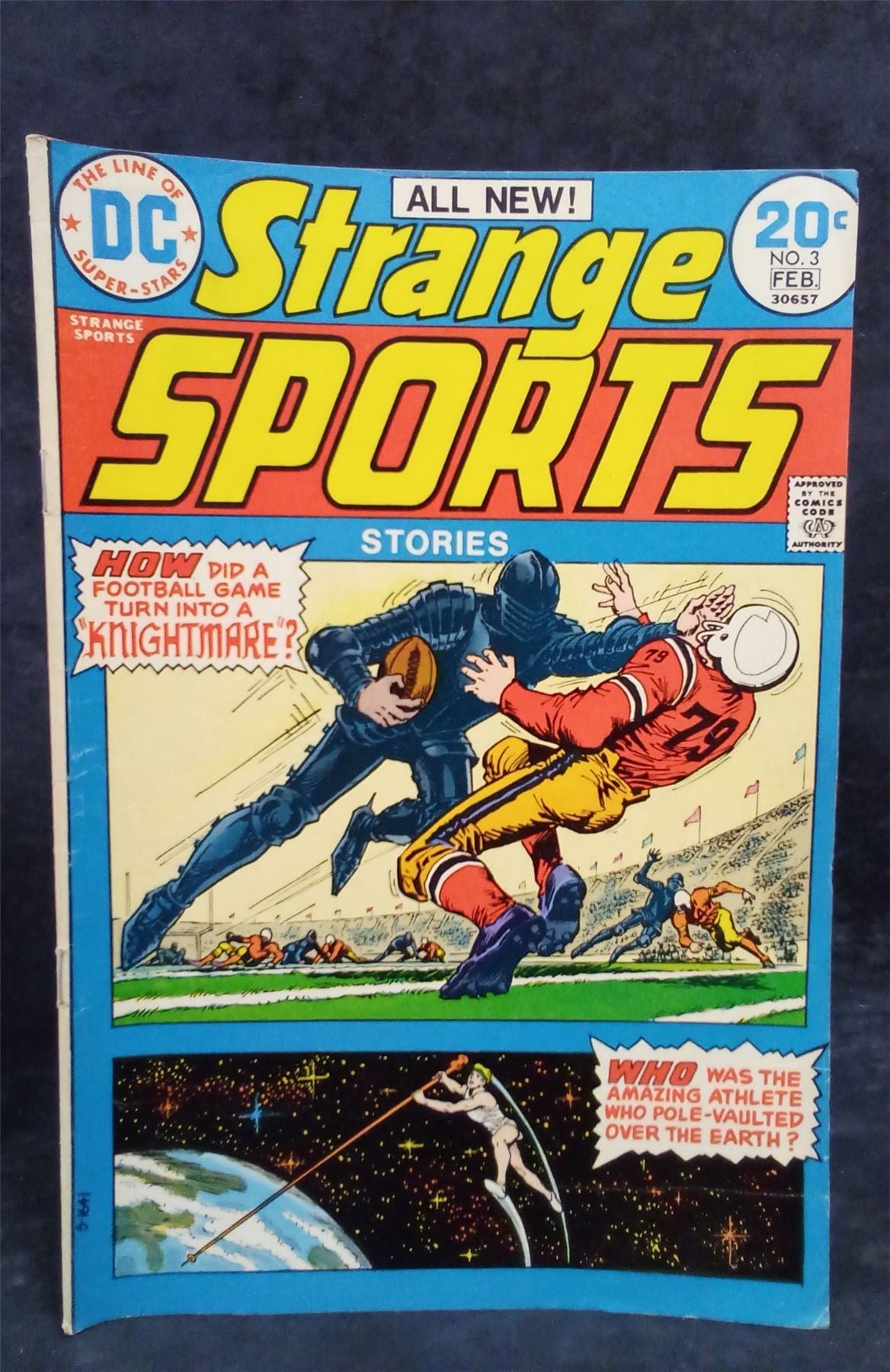Strange Sports Stories #3 1974 DC Comics Comic Book