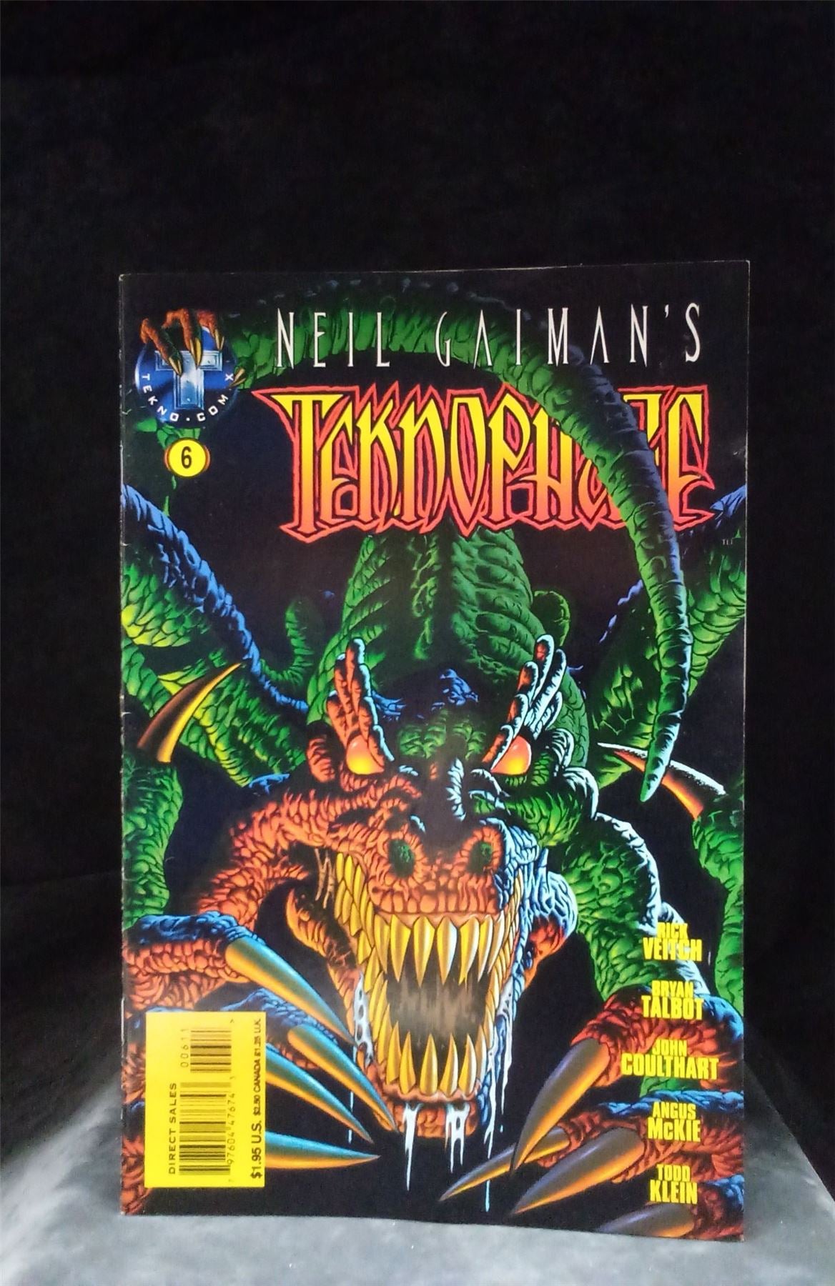 Teknophage #6 1995 Comic Book
