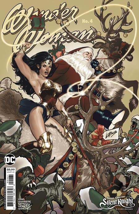 Wonder Woman #4 Cvr D Pablo Villalobos Santa Card Stock Var DC Comics Comic Book