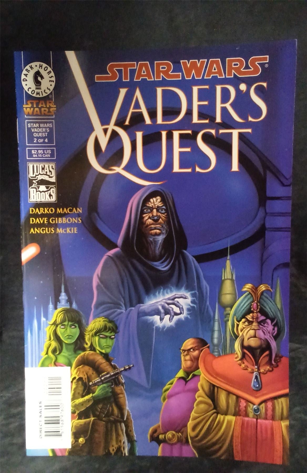 Star Wars: Vader's Quest #2 1999 Dark Horse Comic Book