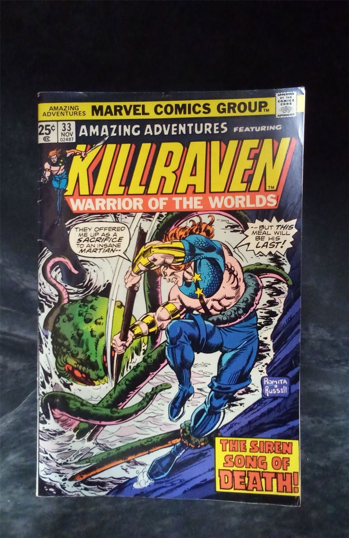 Amazing Adventures #33 1975 marvel Comic Book