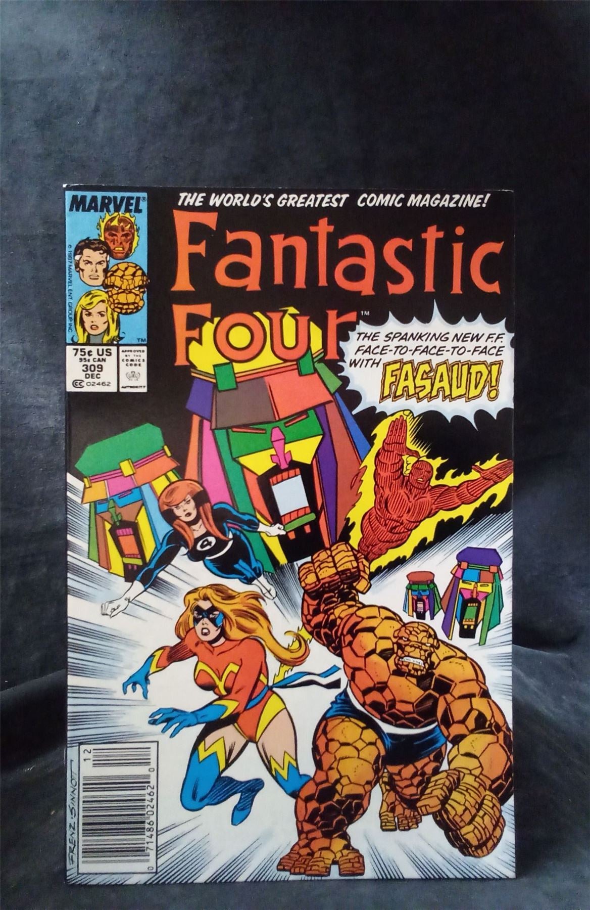 Fantastic Four #309 1987 Marvel Comics Comic Book