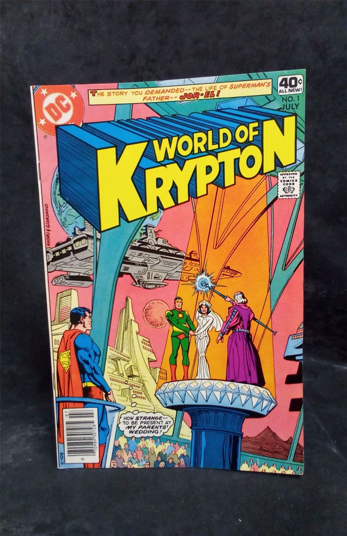 World of Krypton #1 1979 DC Comics Comic Book