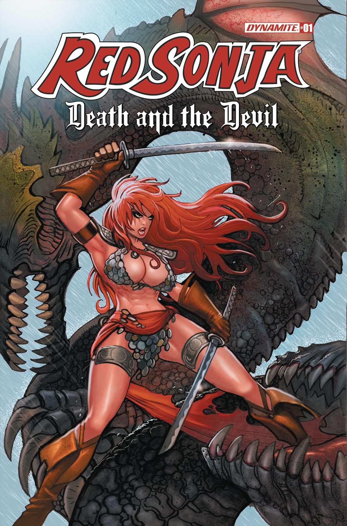 Red Sonja Death And The Devil #1 Cvr C Moritat Dynamite Comic Book