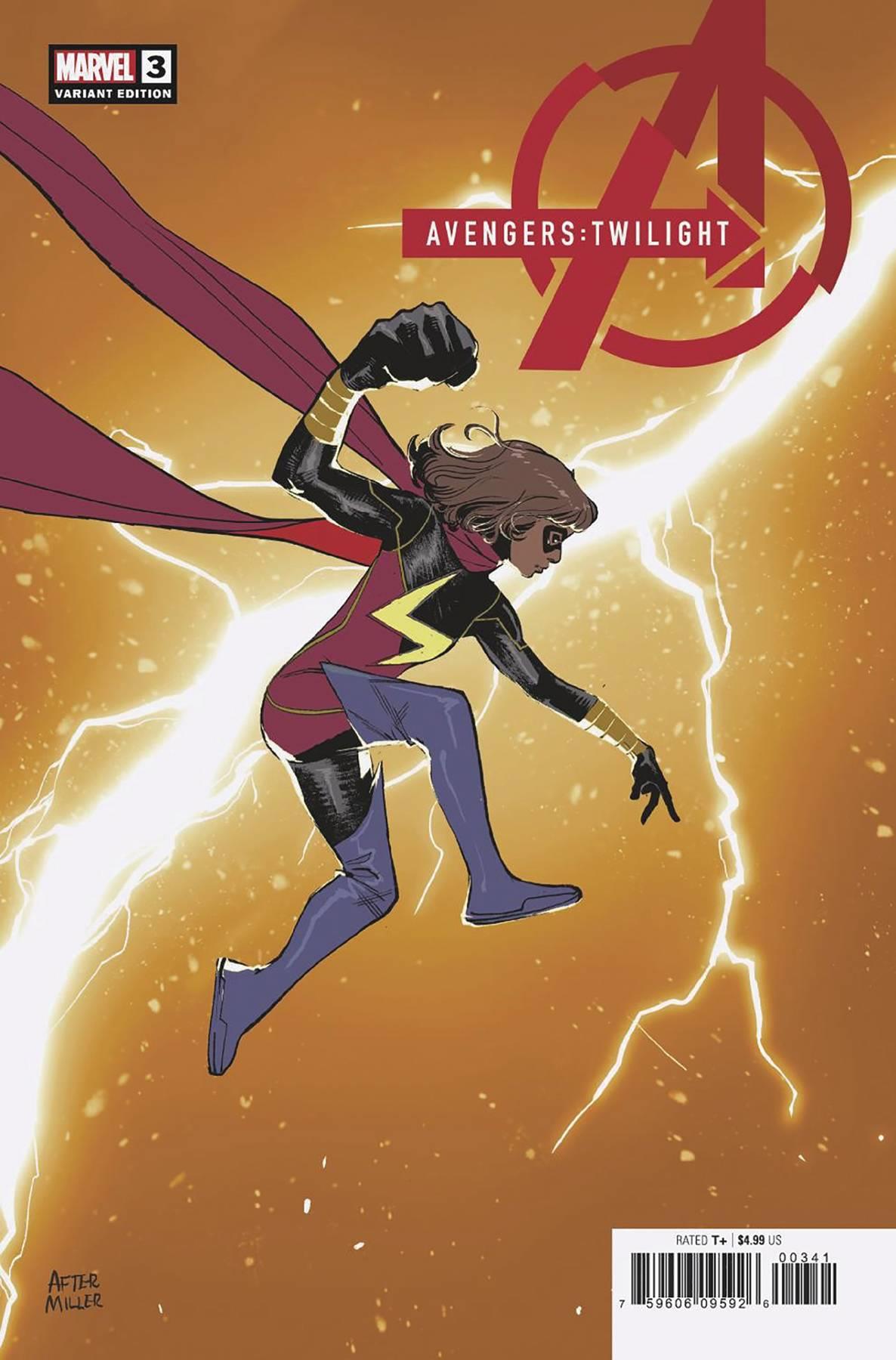 Avengers Twilight #3 Sara Pichelli Lightning Bolt Var (Sara Pichelli Lightning Bolt Var) Marvel Prh Comic Book 2024