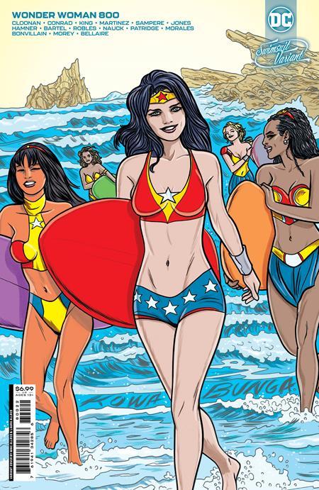 Wonder Woman #800 Cvr G Michael Allred Swimsuit Card Stock Var DC Comics Comic Book