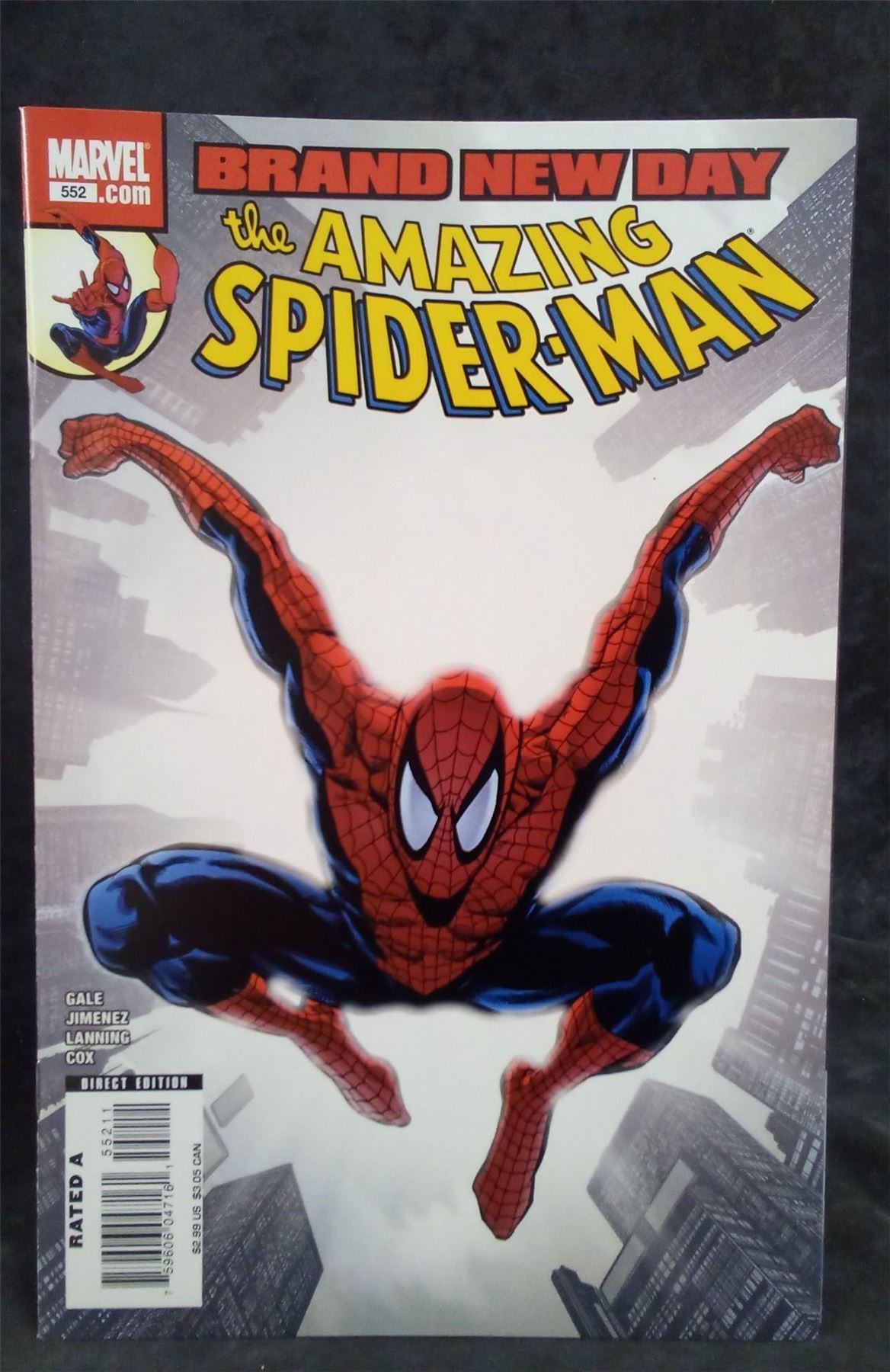 The Amazing Spider-Man #552 2008 Marvel Comics Comic Book