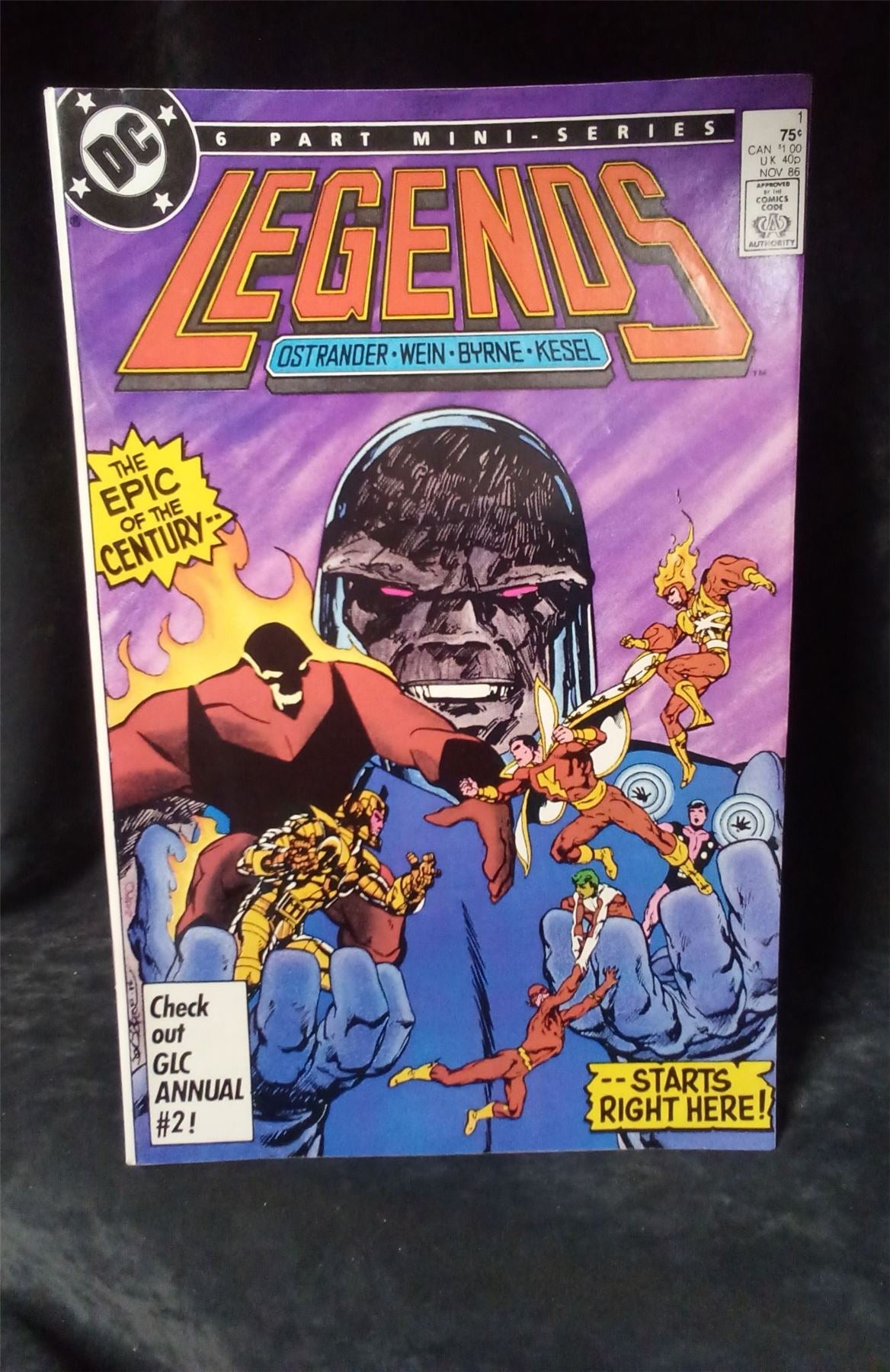Legends #1 1986 DC Comics Comic Book