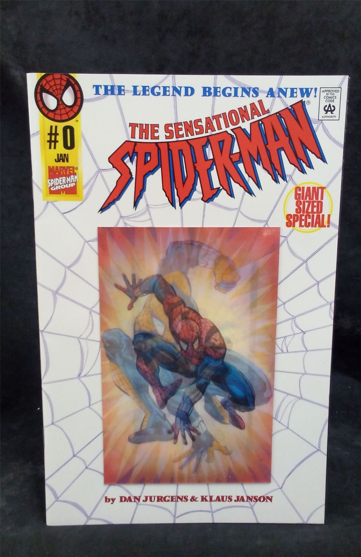 The Sensational Spider-Man #0 1996 Marvel Comics Comic Book