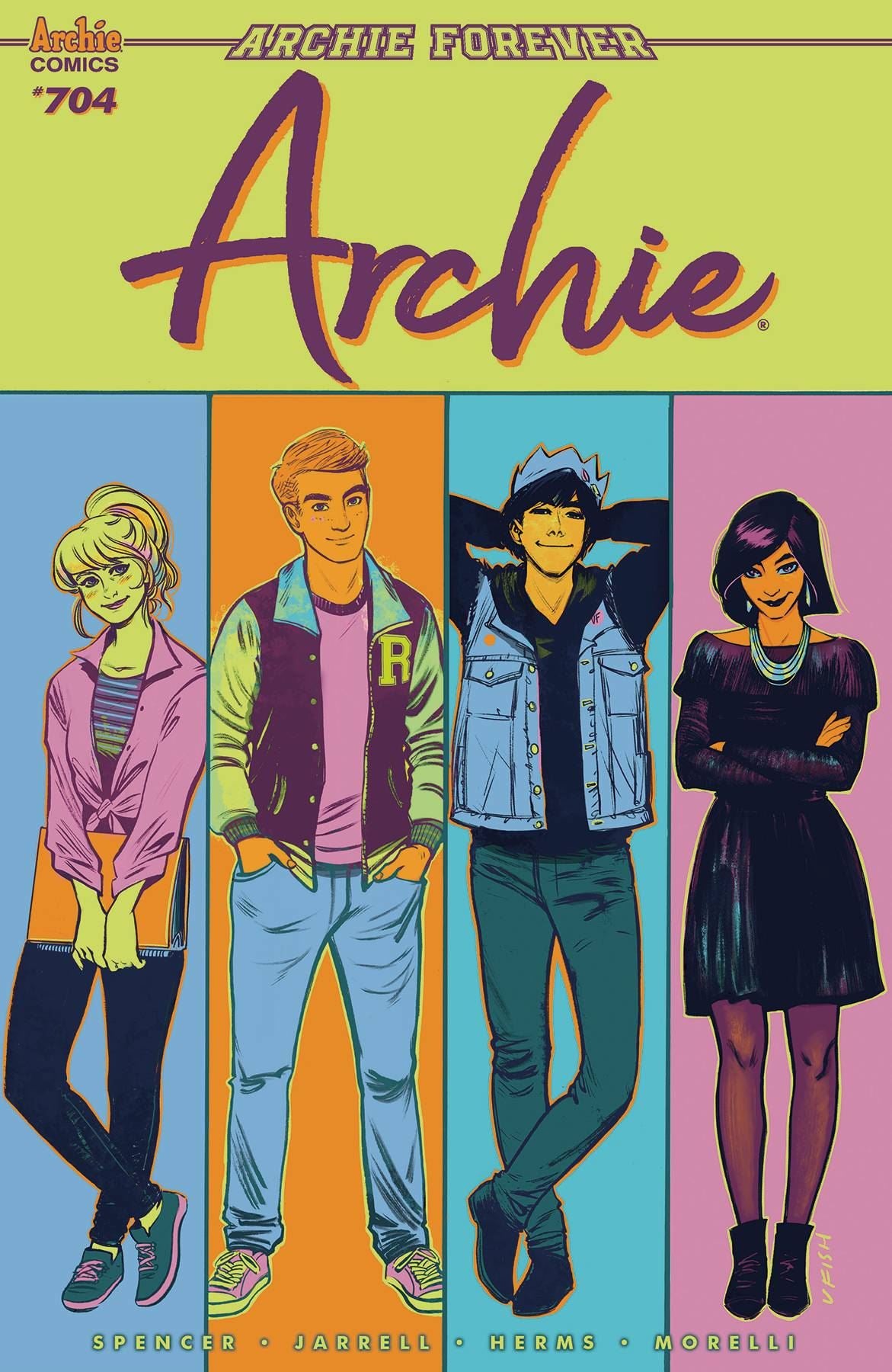 Archie #704 Cvr A Fish (Cvr A Fish) Archie Comic Publications Comic Book
