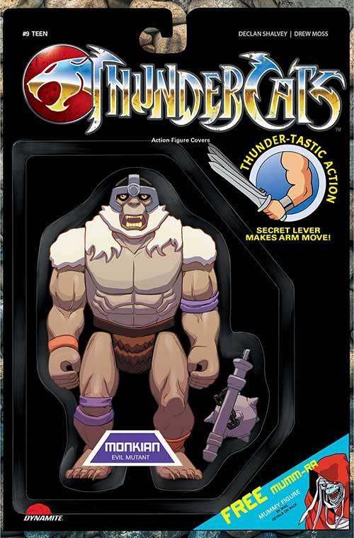 Thundercats #9 Cvr R Foc Moss Action Figure (c: 1-0-0) Dynamite Comic Book