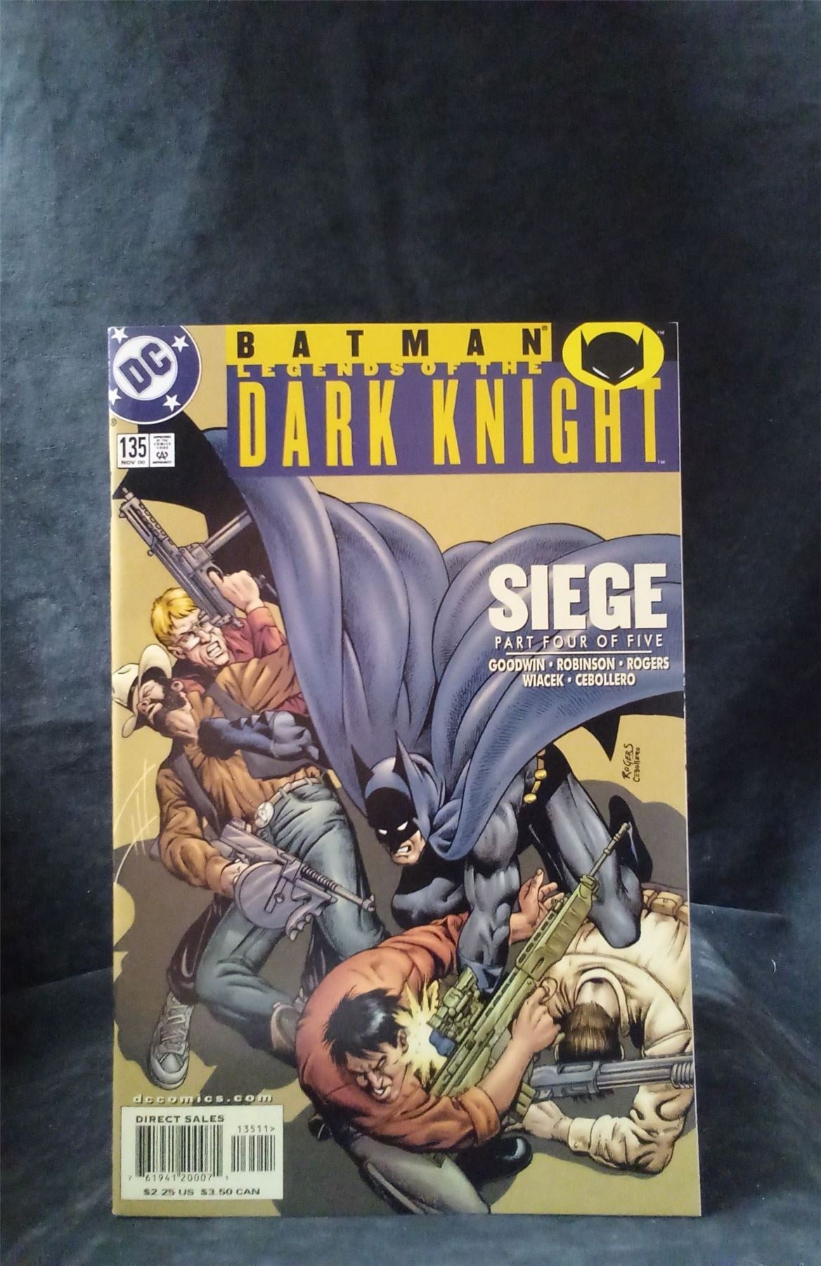 Batman: Legends of the Dark Knight #135 2000 DC Comics Comic Book