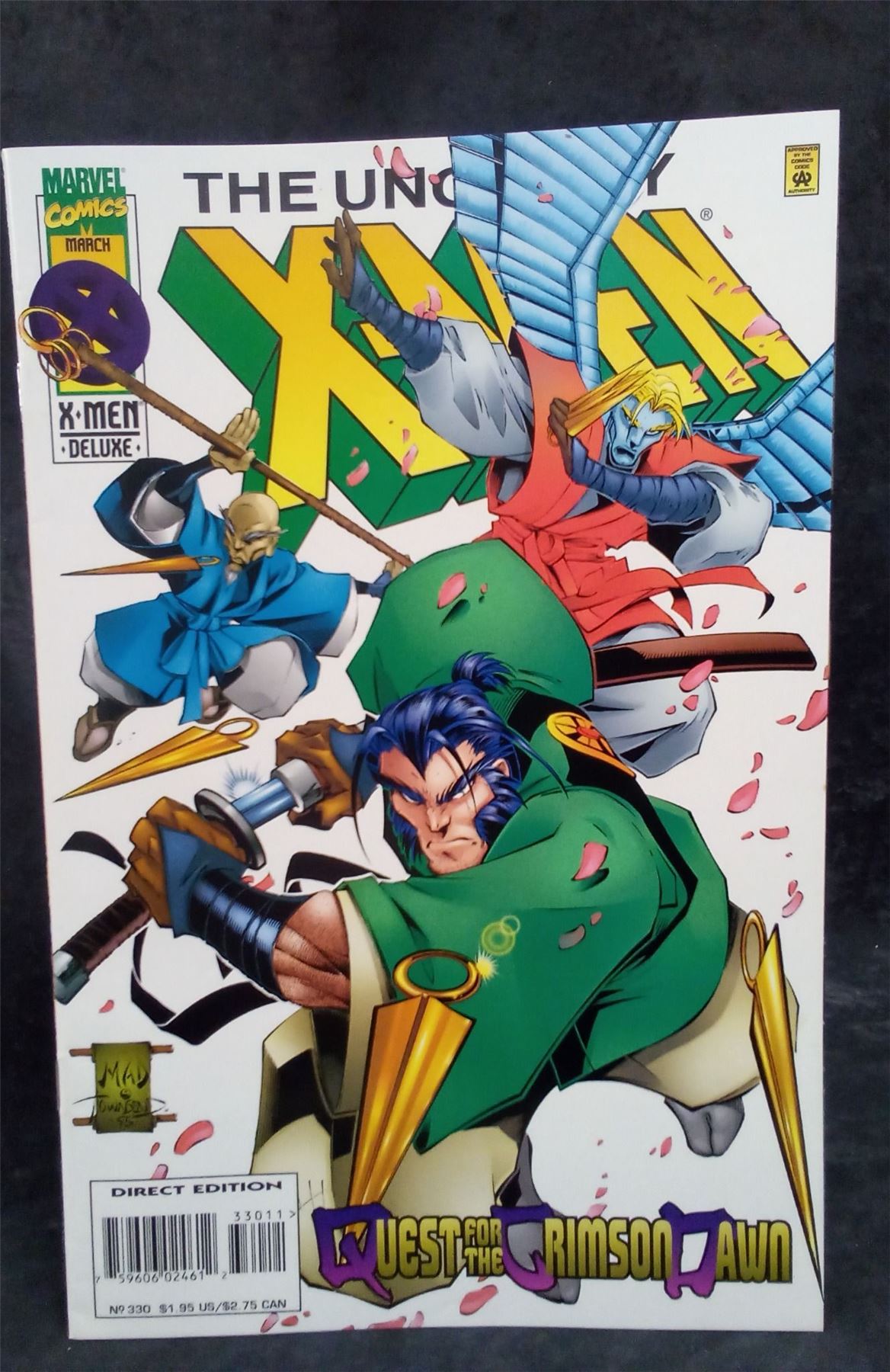 The Uncanny X-Men #330 1996 Marvel Comics Comic Book