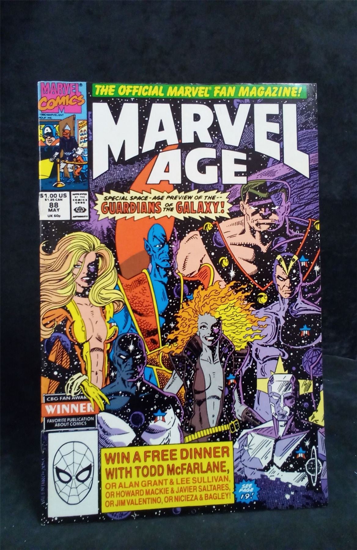 Marvel Age #88 1990 Marvel Comics Comic Book