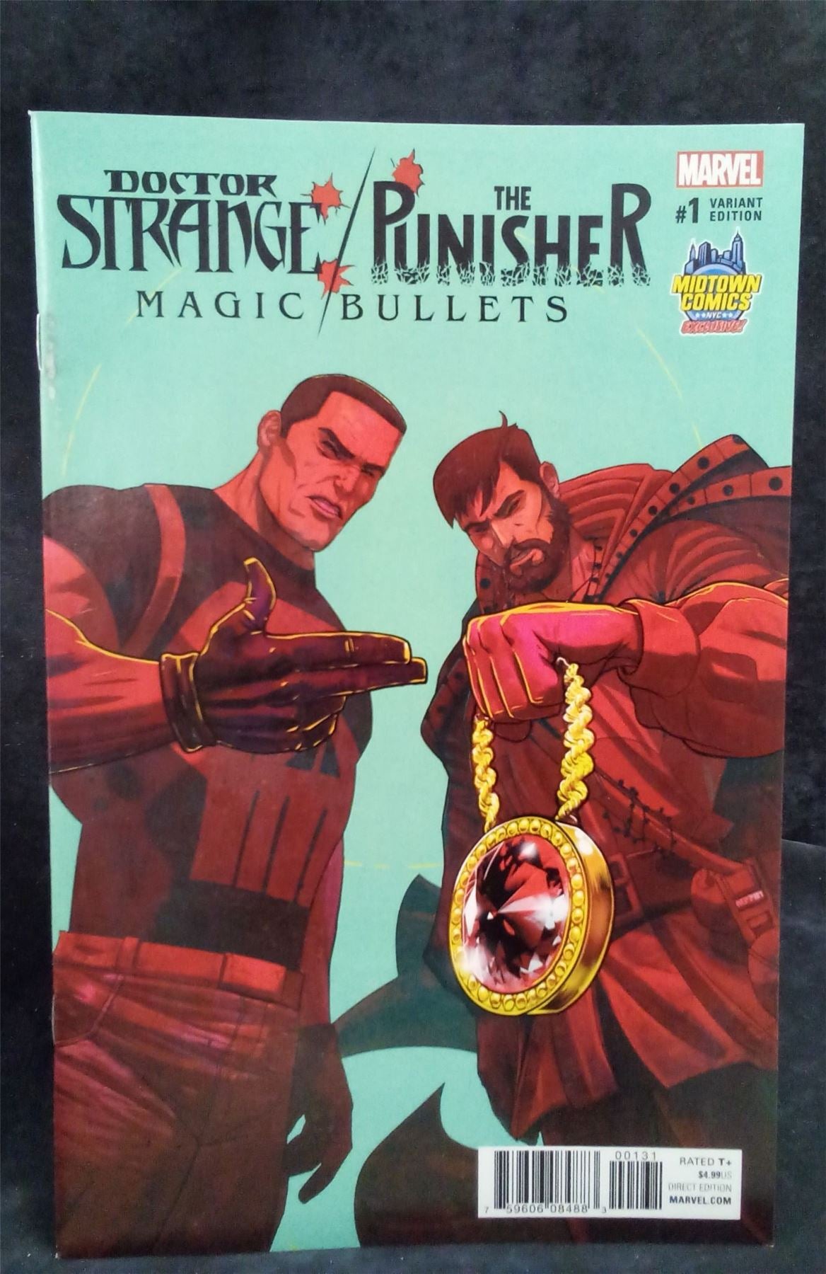 Doctor Strange/Punisher: Magic Bullets #1 Midtown Comics Cover 2017 Marvel Comics Comic Book