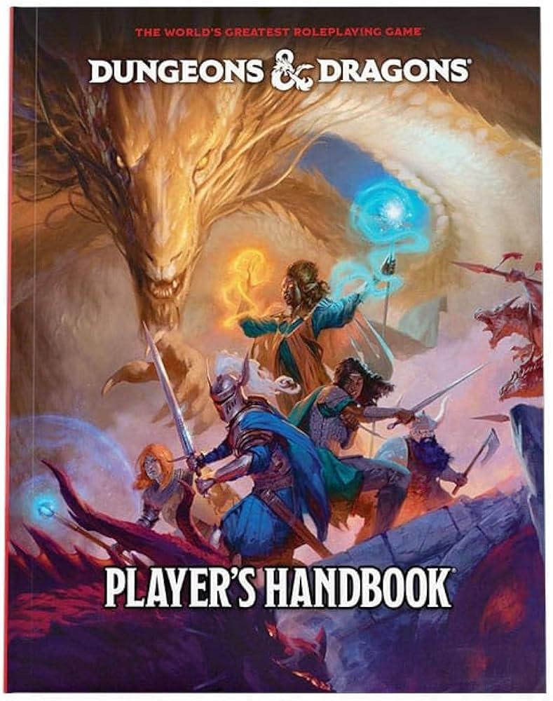 D&D 5E Player's Handbook 2024 By Wizards of the Coast