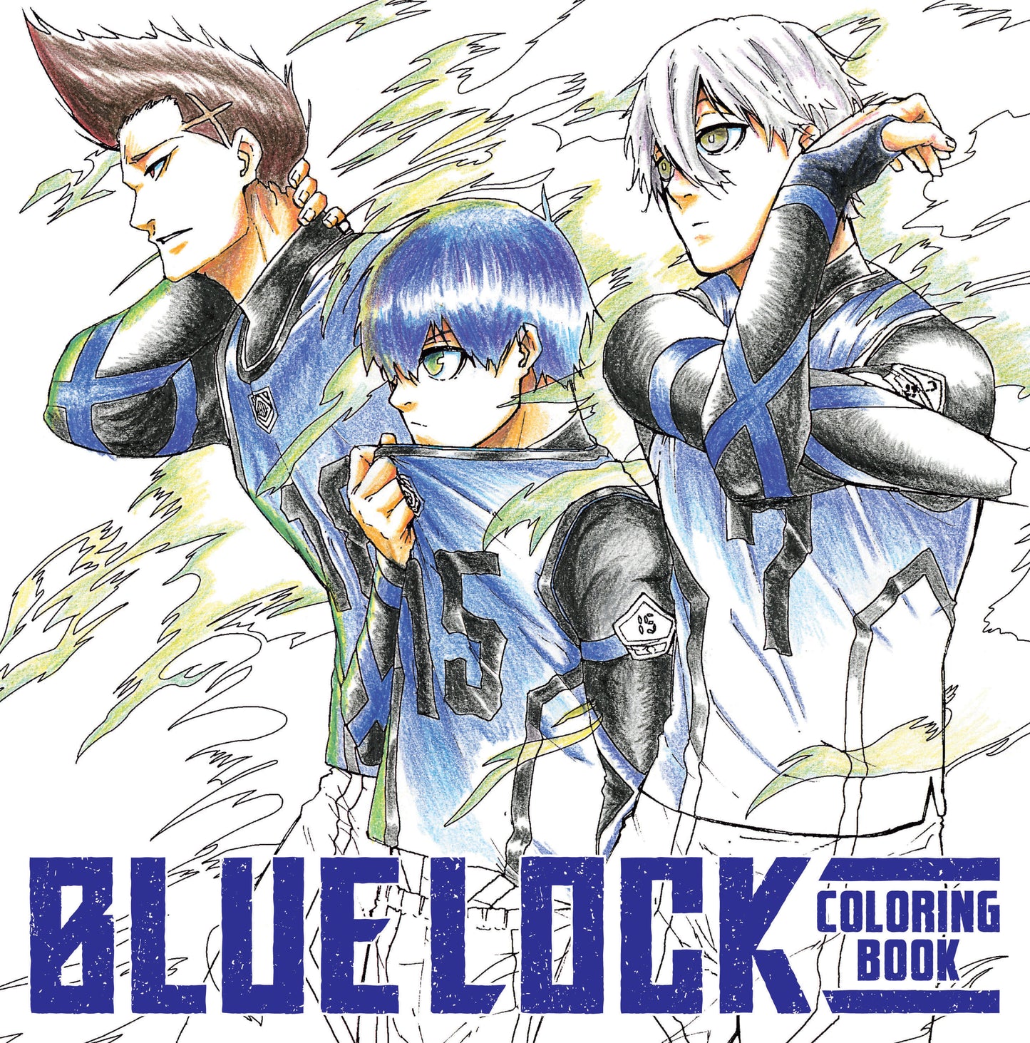 Blue Lock Coloring Book Softcover