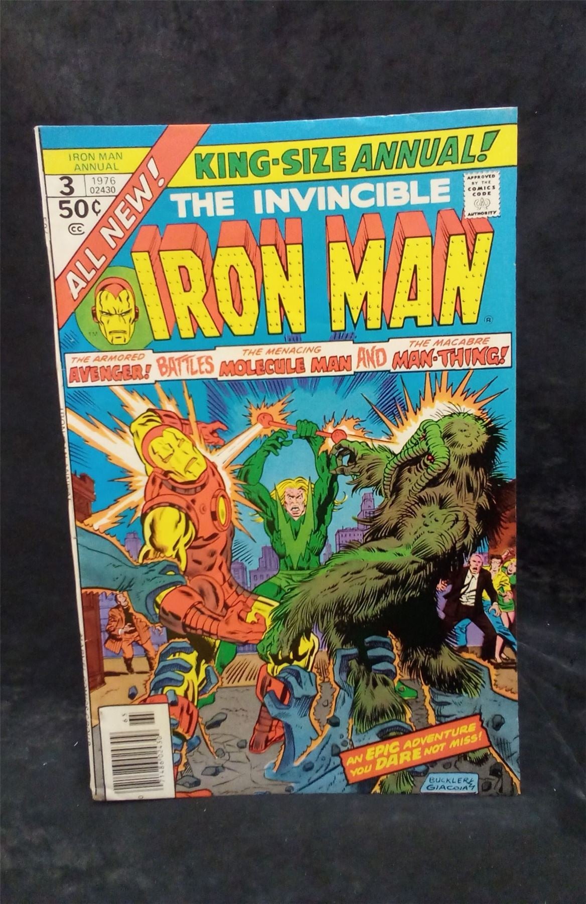Iron Man Annual #3 1976 Marvel Comics Comic Book