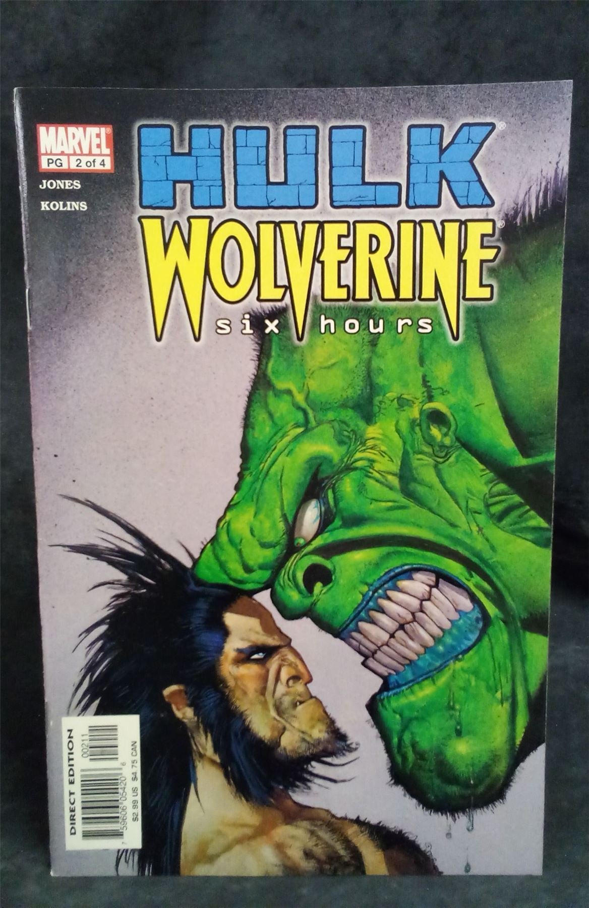 Hulk/Wolverine: 6 Hours #2 2003 Marvel Comics Comic Book