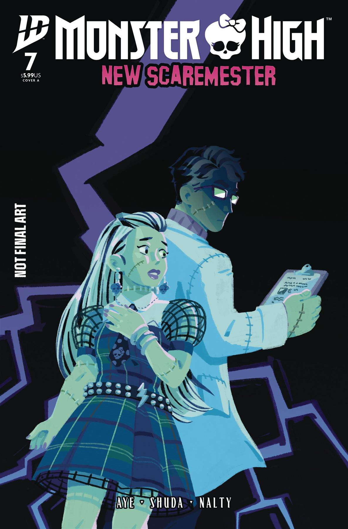 Monster High New Scaremester #7 Cvr A Lowenthal Cvr A Lowenthal Idw-prh Comic Book 2025