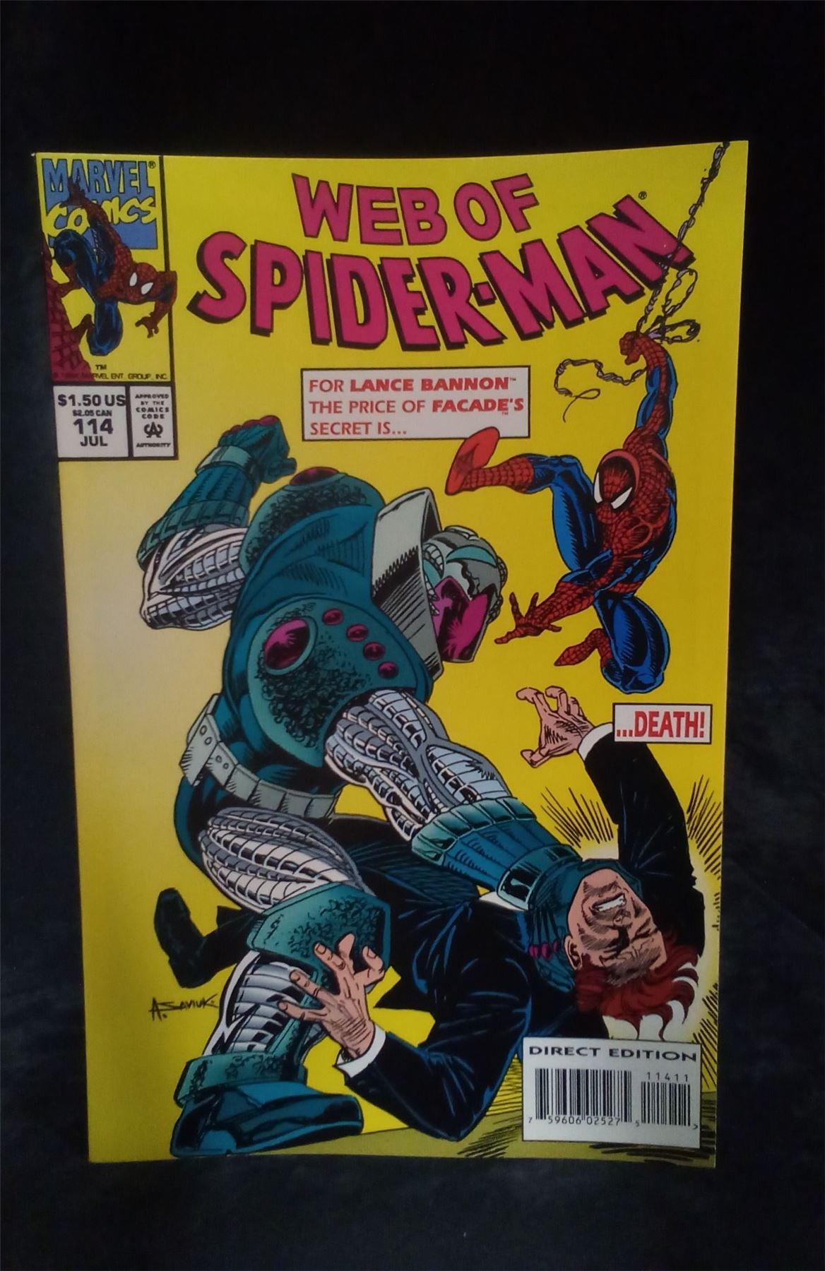 Web of Spider-Man #114 1994 Marvel Comics Comic Book