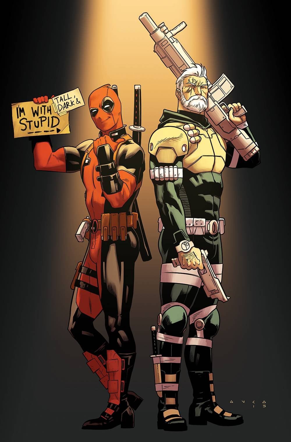 Deadpool And Cable Split Second #1 (Anka Var) Marvel Comics Comic Book