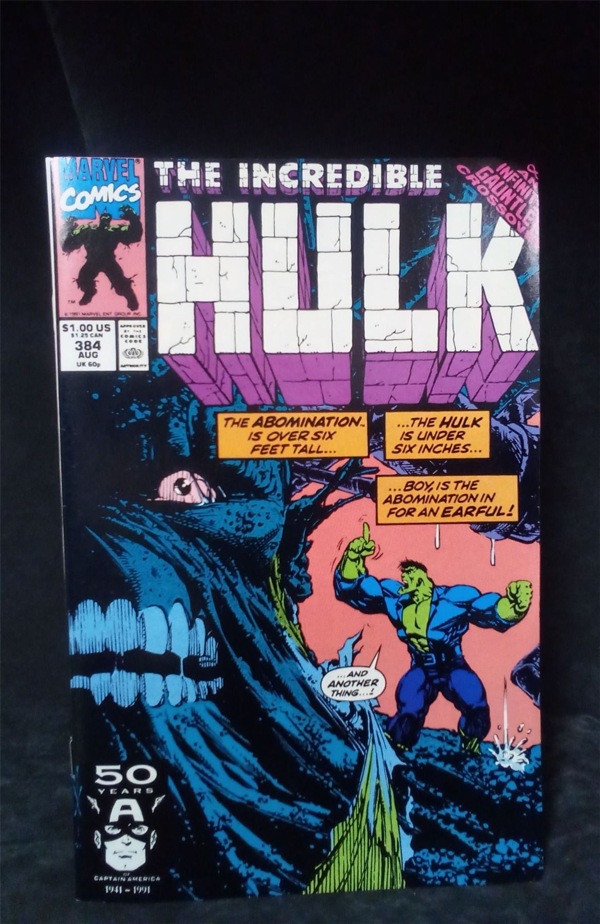 The Incredible Hulk #384 1991 Marvel Comic Book