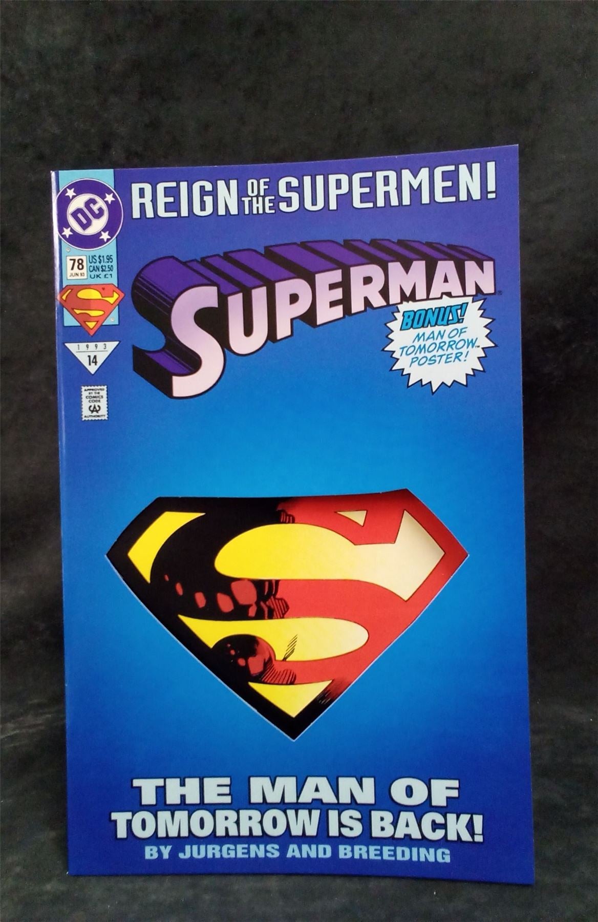 Superman #78 1993 DC Comics Comic Book
