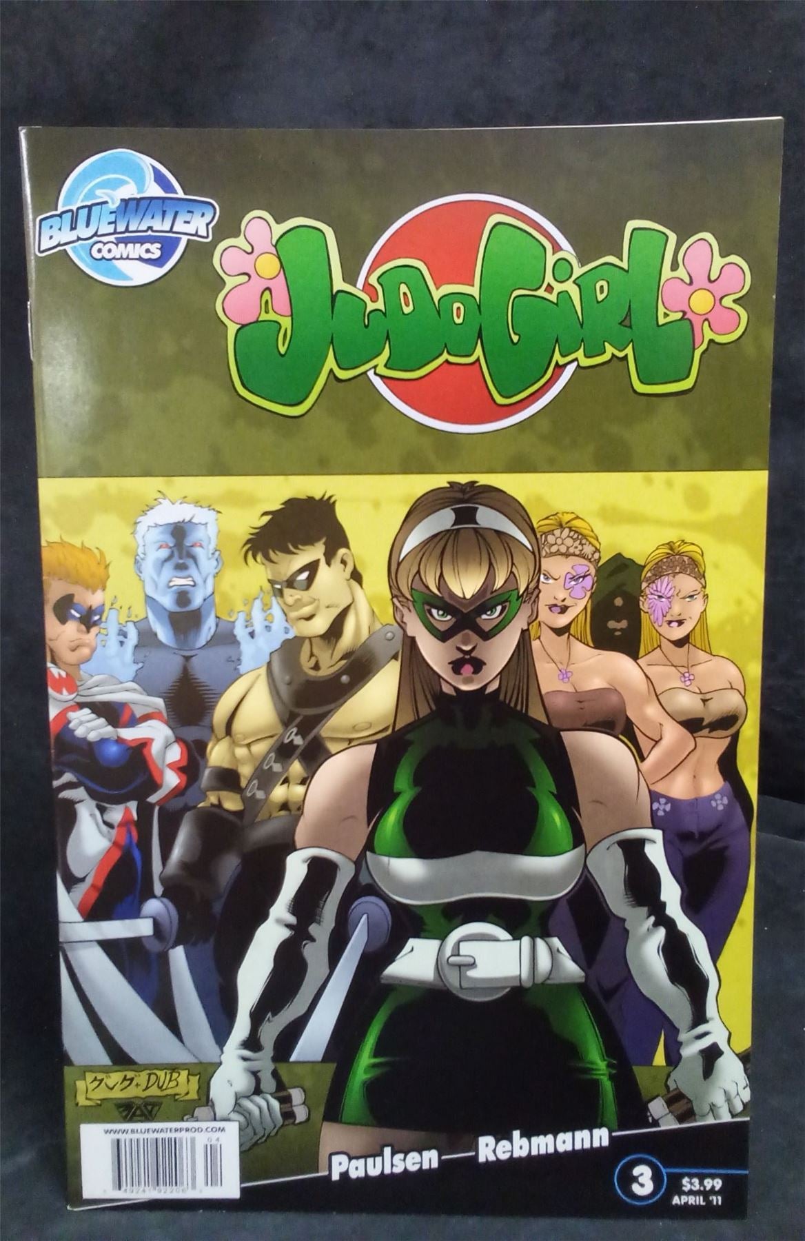 Judo Girl #3 2011 Bluewater Productions Comic Book
