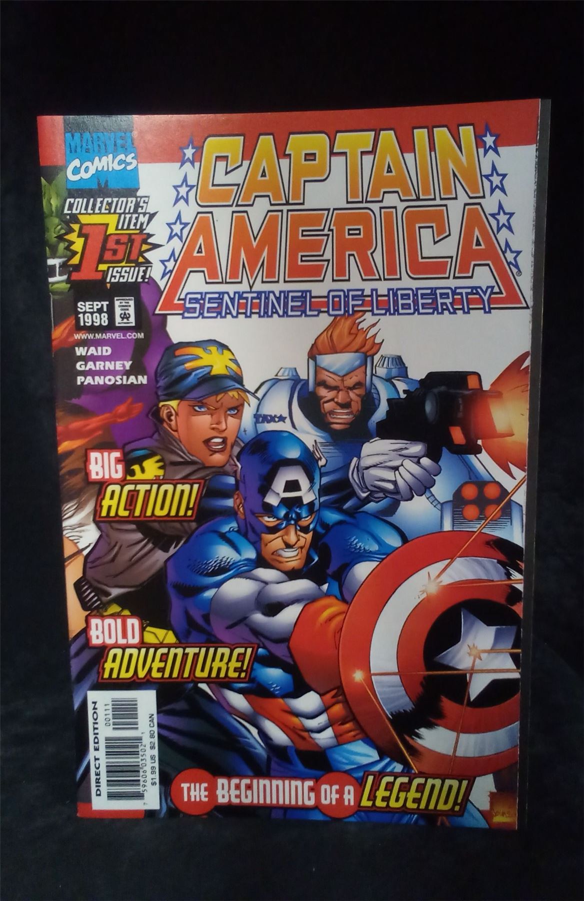 Captain America: Sentinel of Liberty #1 1998 Marvel Comics Comic Book