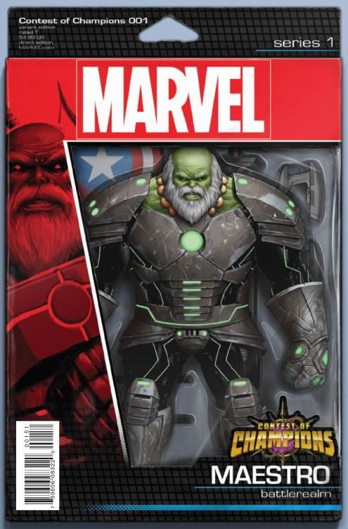 Contest Of Champions #1 Christopher Action Figure Var (Christopher Action Figure Var) Marvel Comics Comic Book