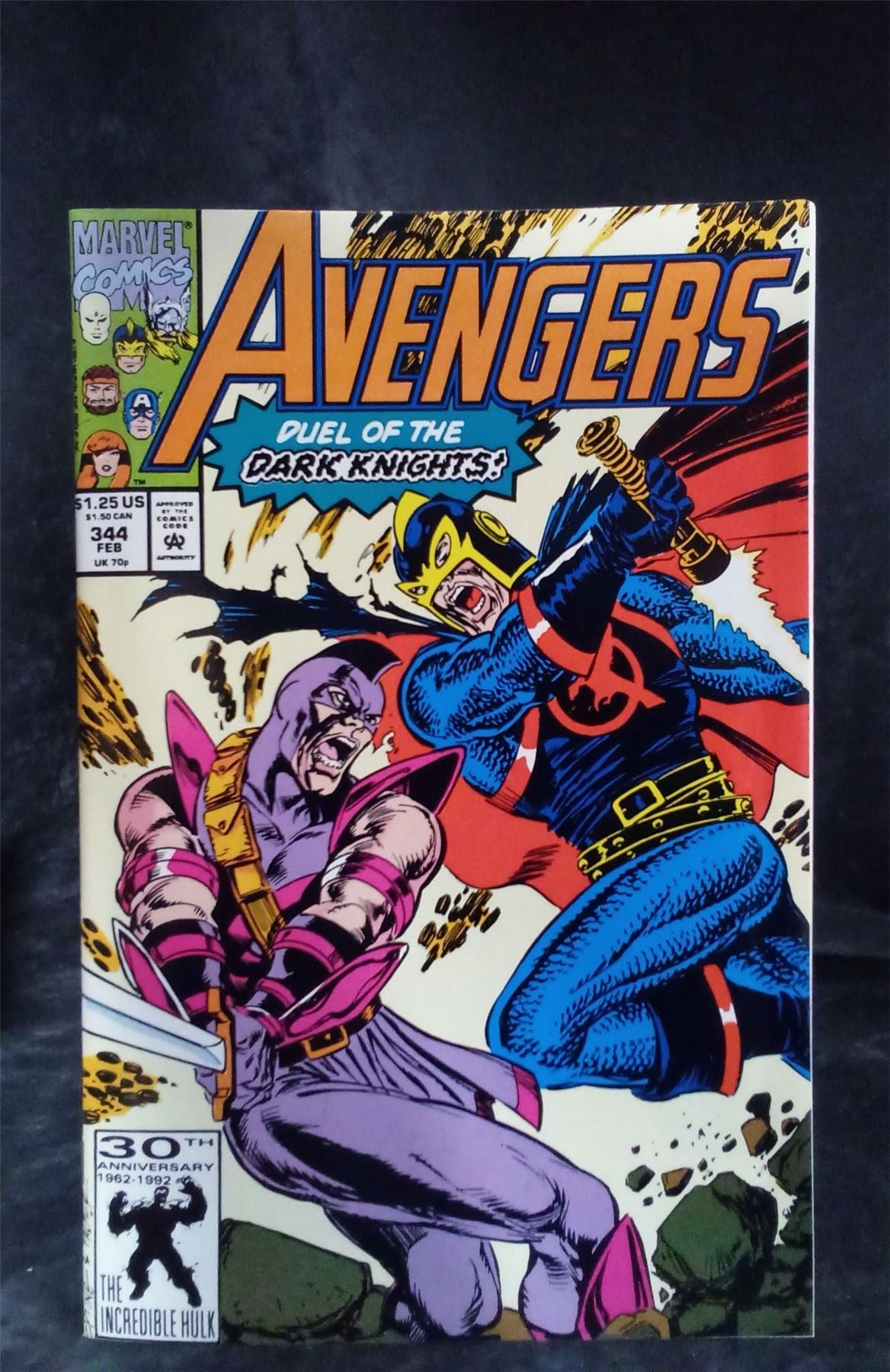 The Avengers #344 1992 Marvel Comics Comic Book