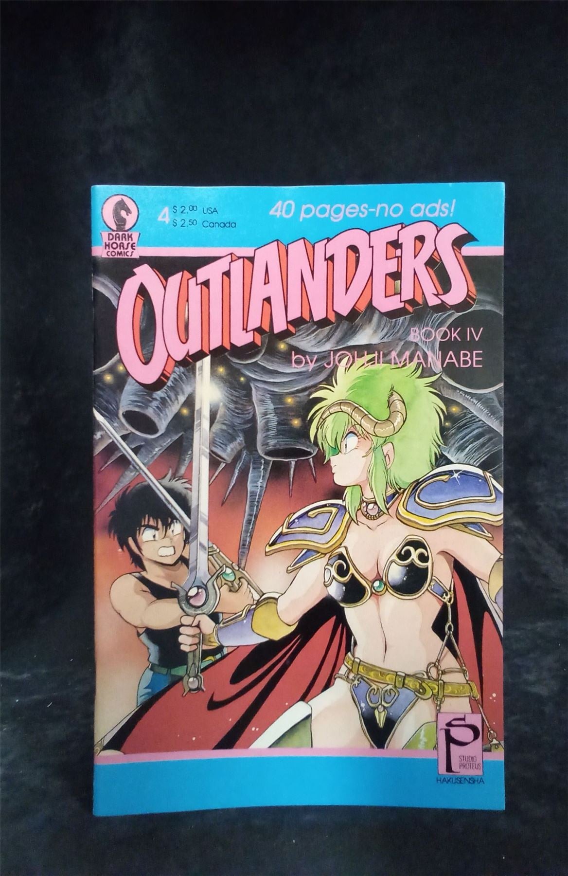 Outlanders #4 1989 Comic Book