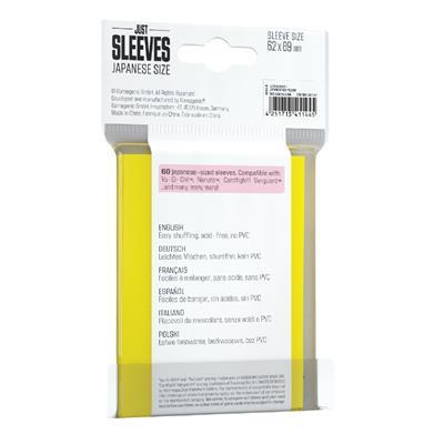 Just Sleeves - Japanese Size - Yellow