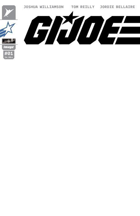 Gi Joe #1 Cvr N Blank Sketch Gi Joe Var Image Comics Comic Book