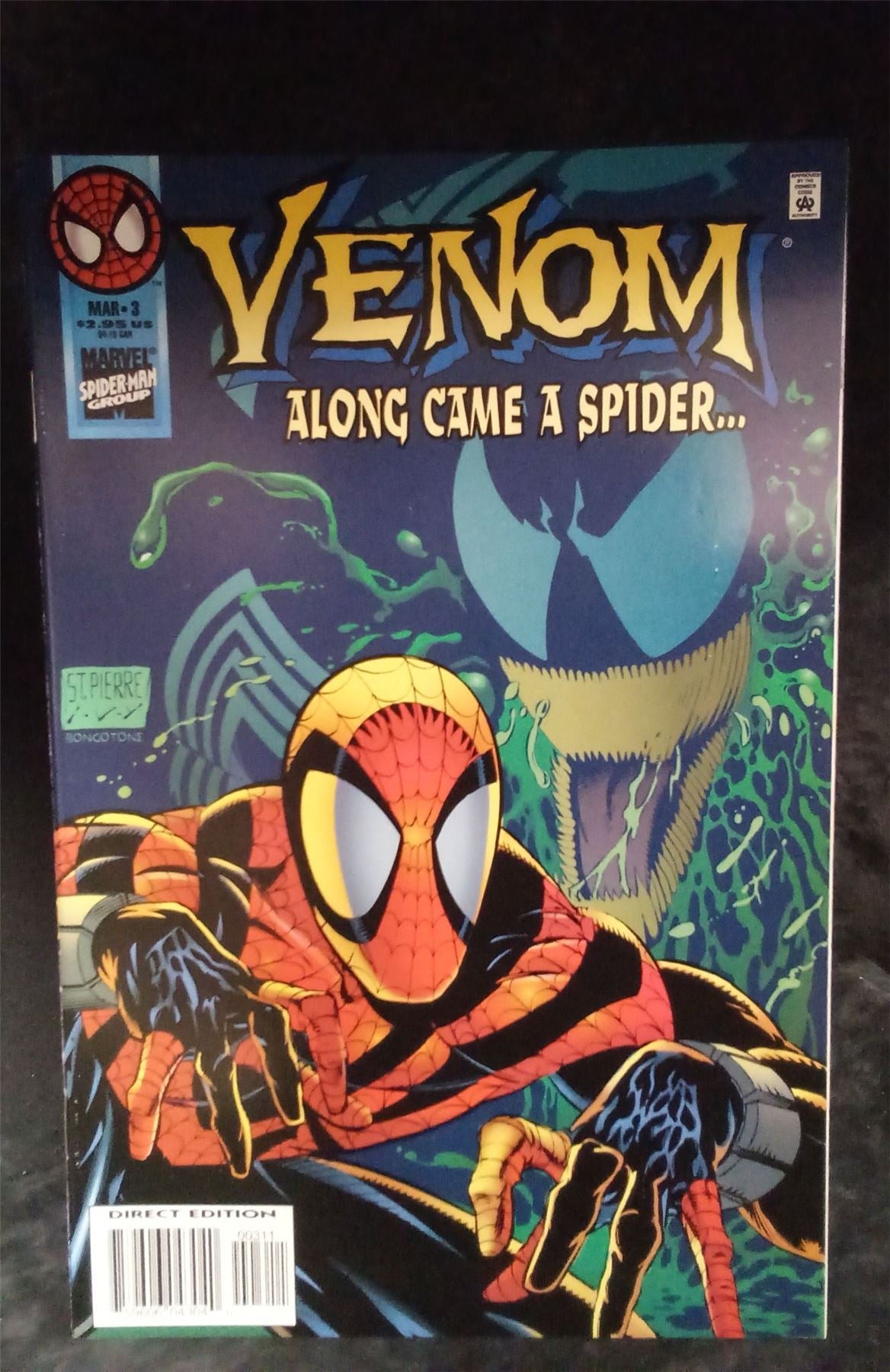 Venom: Along Came A Spider #3 1996 Marvel Comics Comic Book