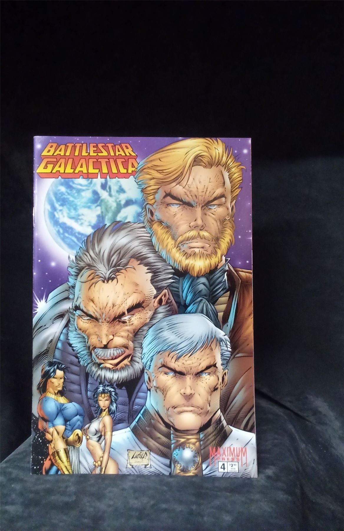 Battlestar Galactica #4 1995 Comic Book