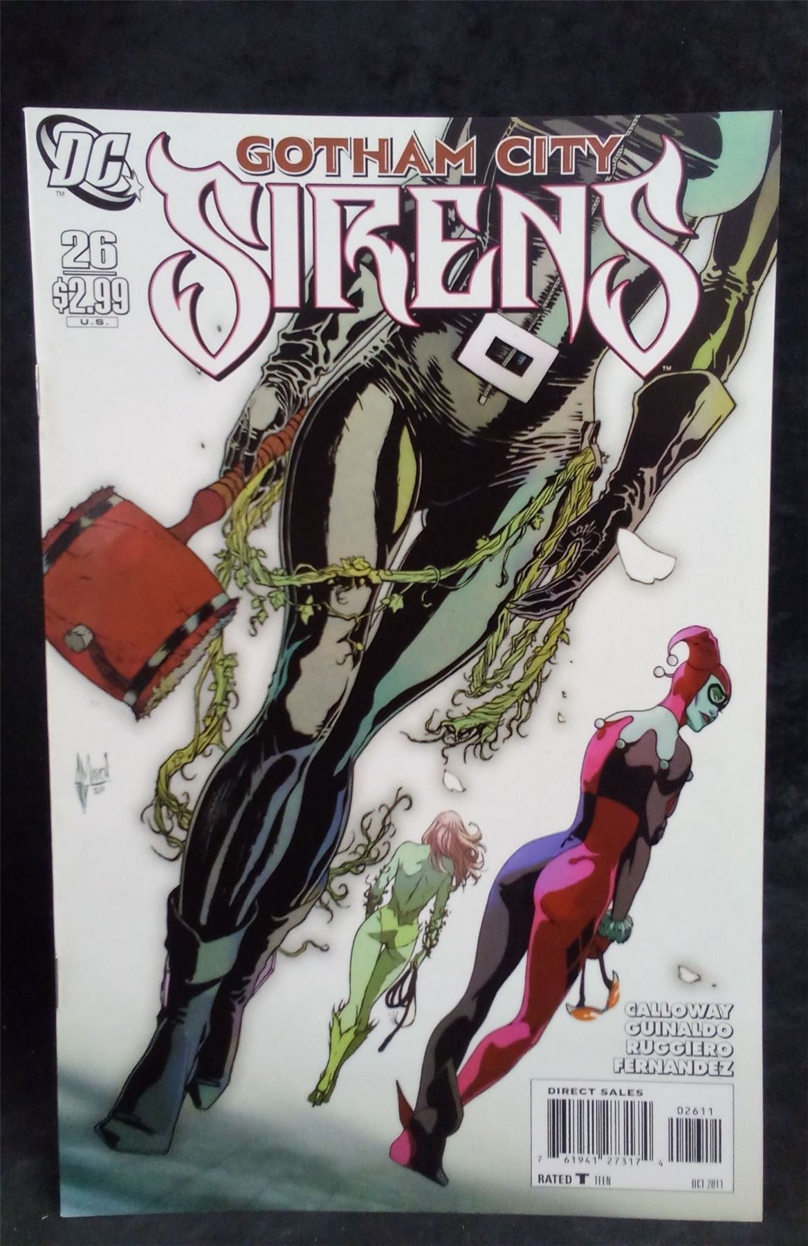 Gotham City Sirens #26 2011 DC Comics Comic Book
